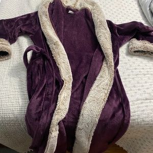 Plush robe